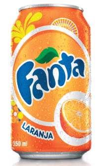 Fanta Laranja - Lata